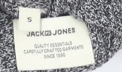 Jack & Jones Men's Grey Pullover Jumper Size S