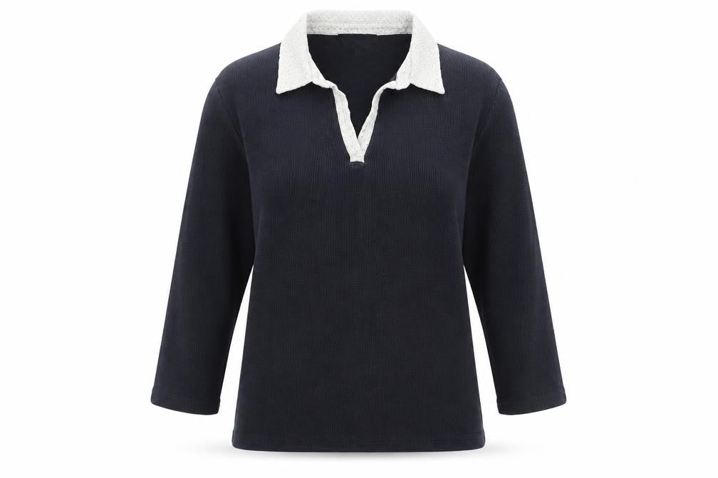 Unisex Adults UK Size M Viyella Blue Basic Polo