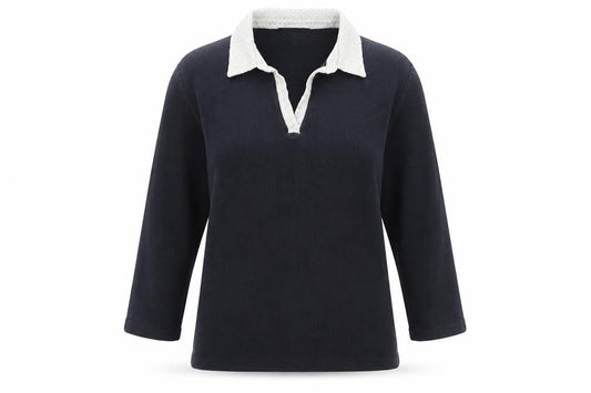 Unisex Adults UK Size M Viyella Blue Basic Polo