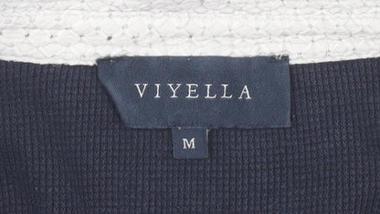 Unisex Adults UK Size M Viyella Blue Basic Polo