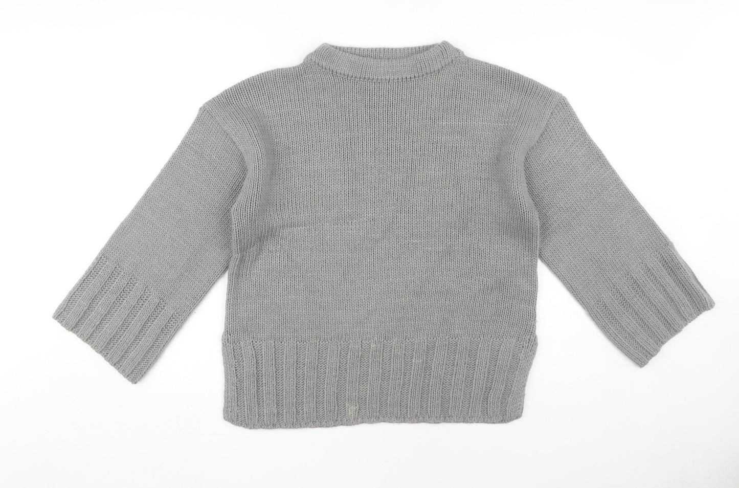 Womens UK Size S Firetrap Grey Pullover Jumper