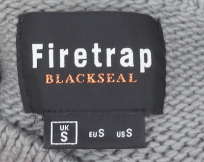 Womens UK Size S Firetrap Grey Pullover Jumper
