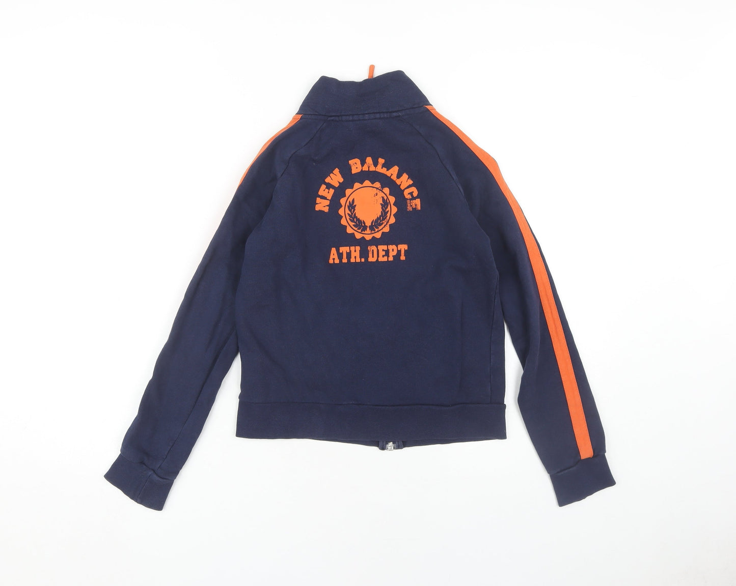 New Balance Boys Blue XS Full Zip Sweatshirt