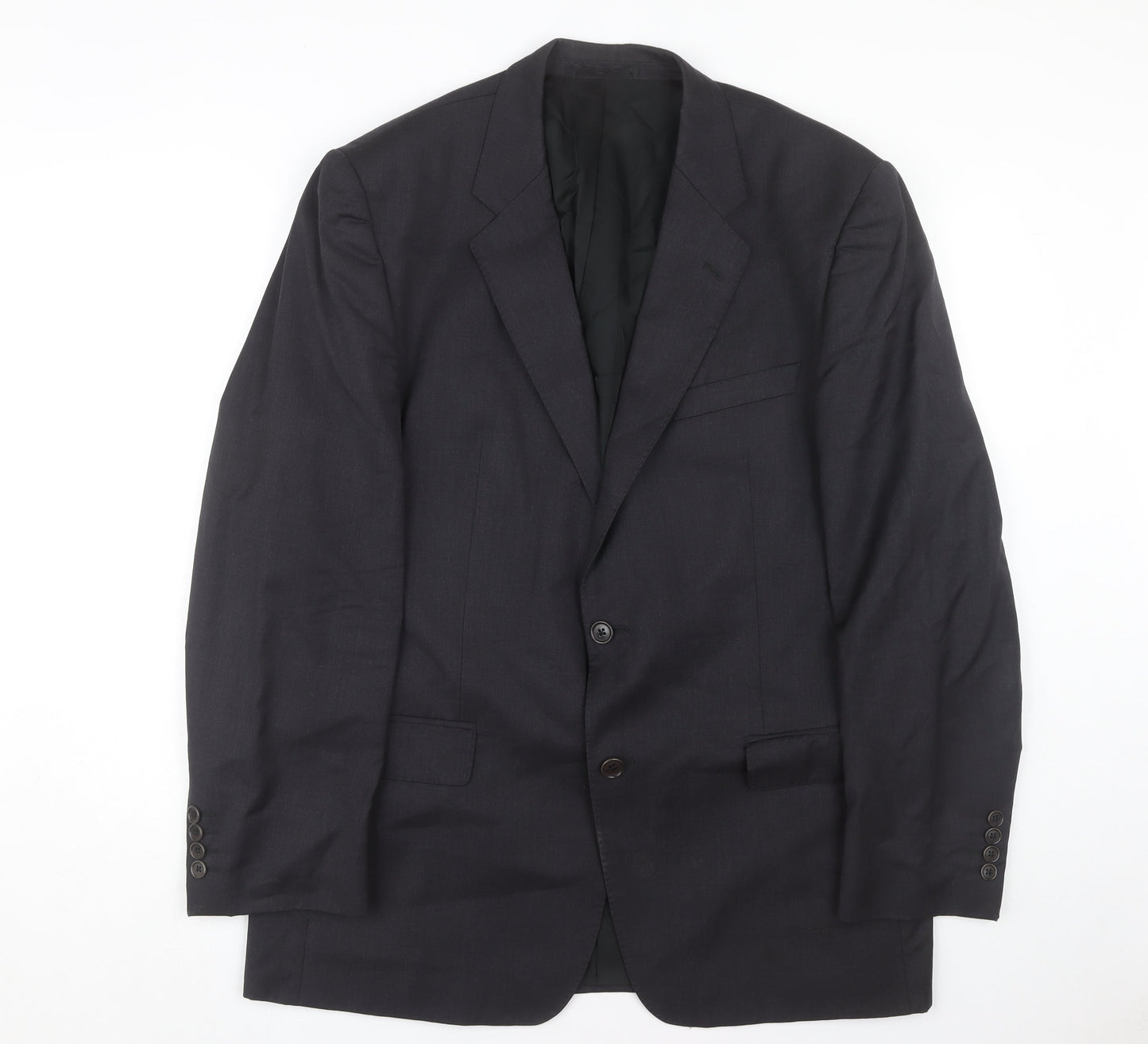 Mens UK Size 44 Jaeger Regular Black Suit Jacket