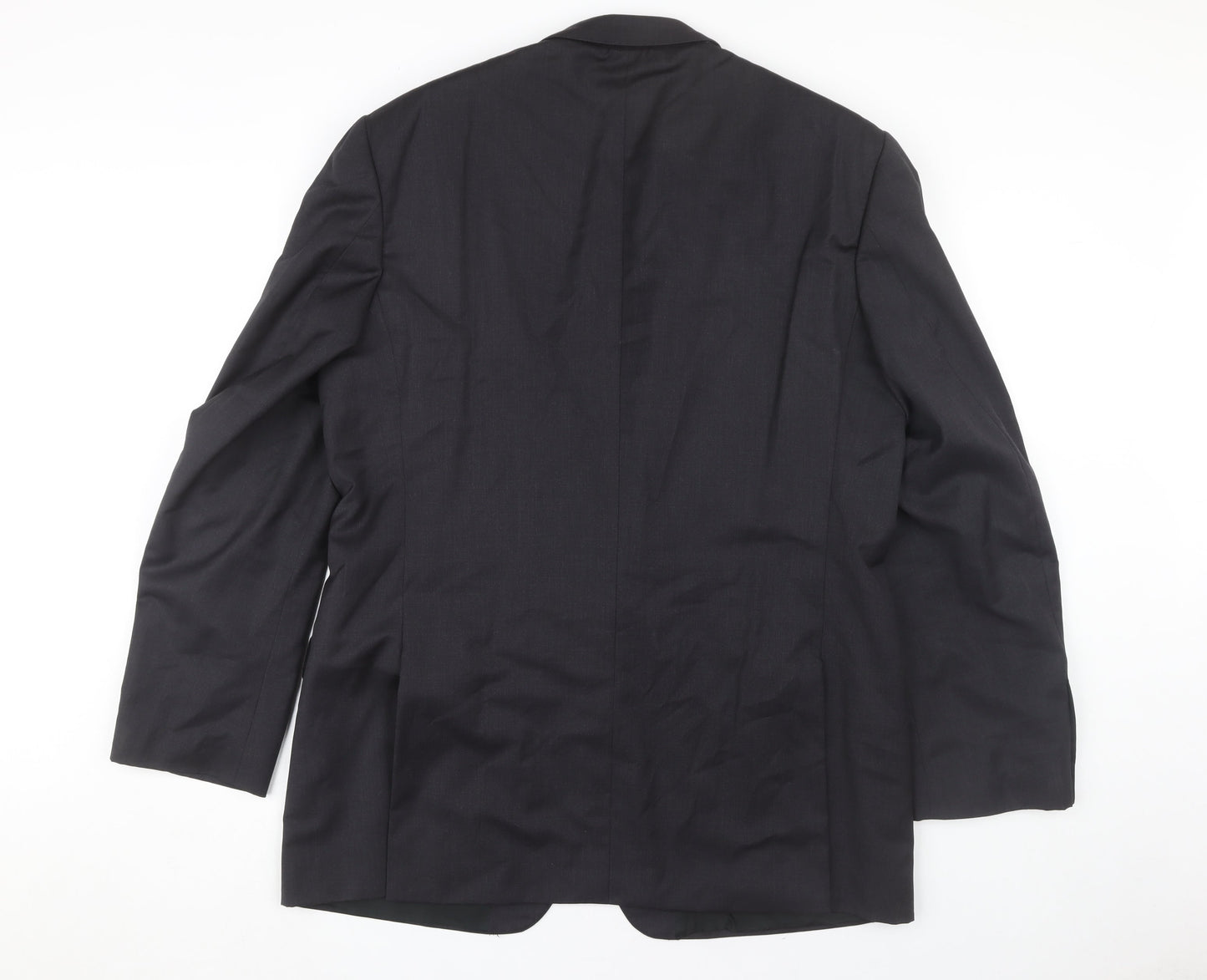 Mens UK Size 44 Jaeger Regular Black Suit Jacket