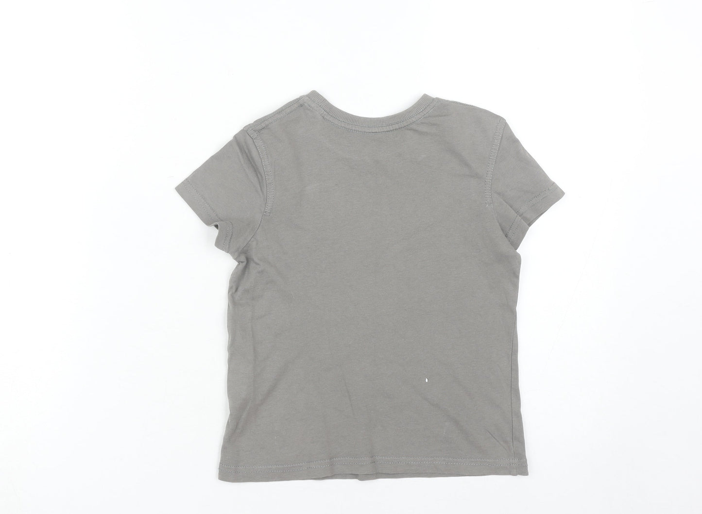 Firetrap Boys Grey Graphic Print T-Shirt 5-6 Years