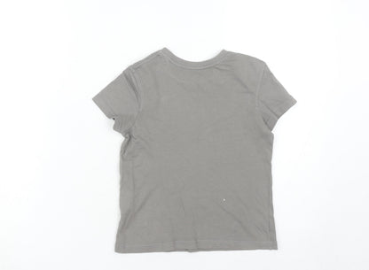 Firetrap Boys Grey Graphic Print T-Shirt 5-6 Years