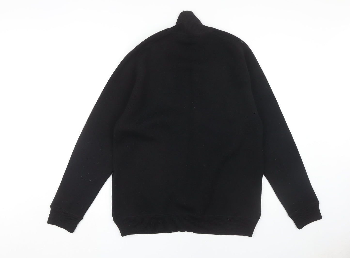 Great Plains Men's Black Full Zip Jumper L