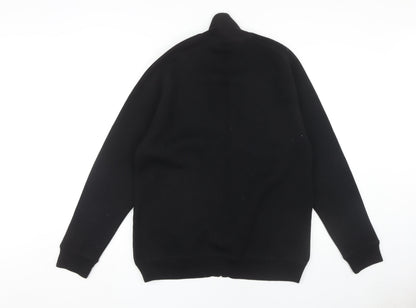 Great Plains Men's Black Full Zip Jumper L