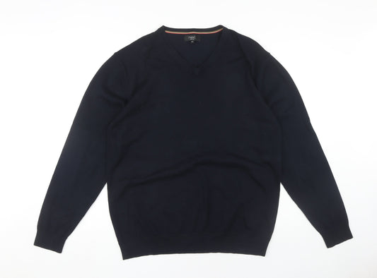 Next Men's Black XL V-Neck Pullover Jumper
