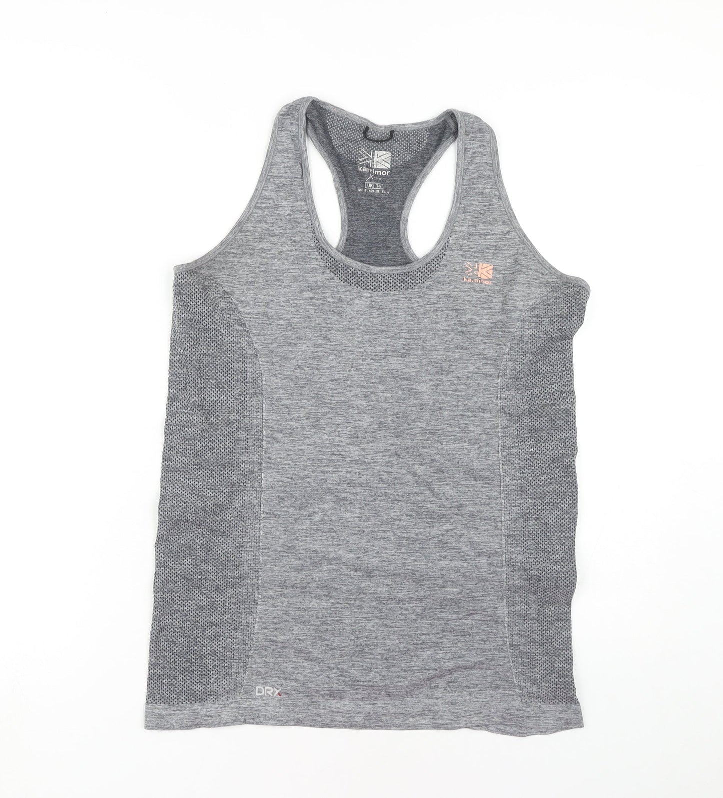 Karrimor Women's Grey Tank Top - Size 14 for Gym & Running