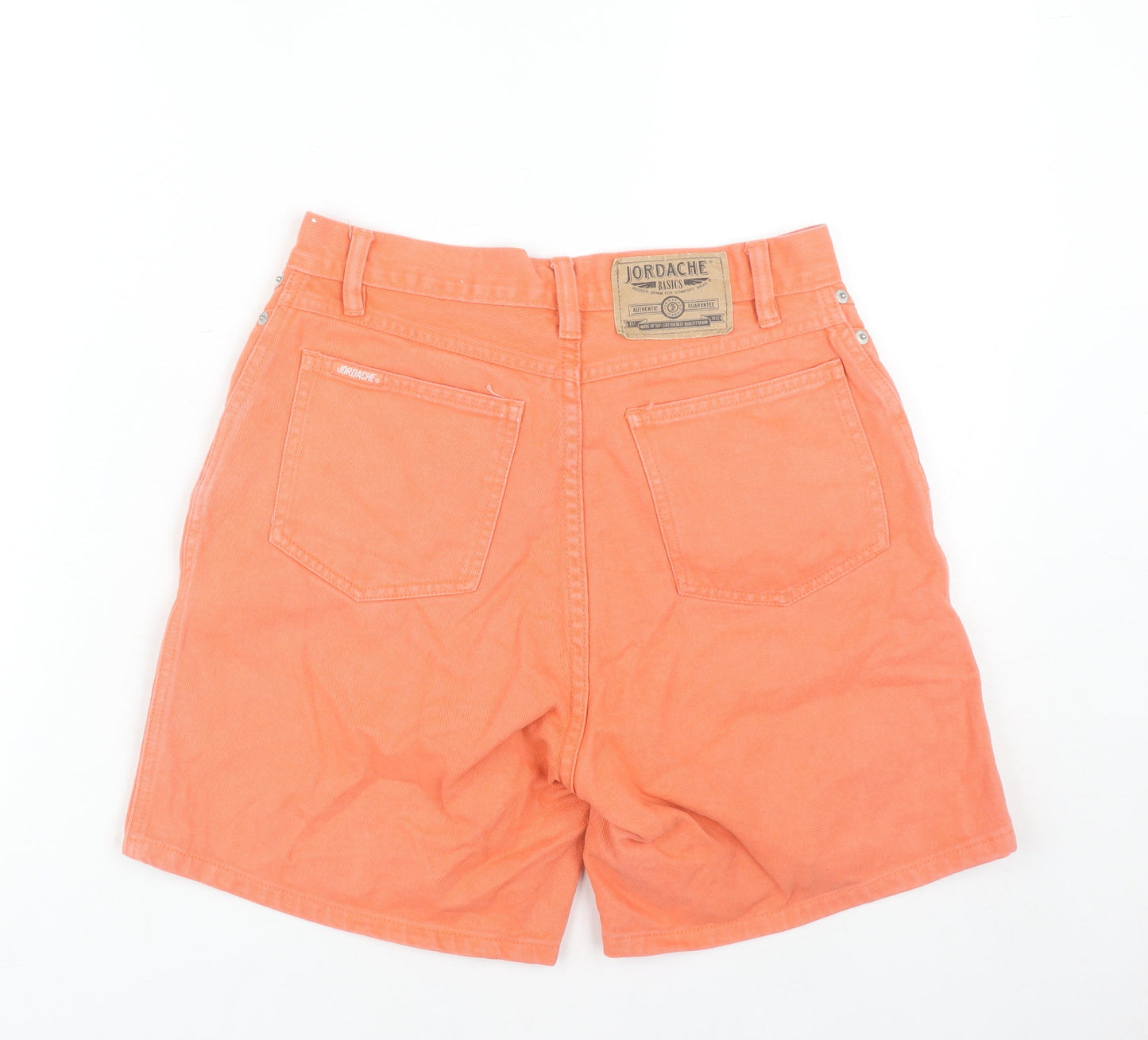 Jordache Orange High-Rise Chino Women's Shorts Size 8