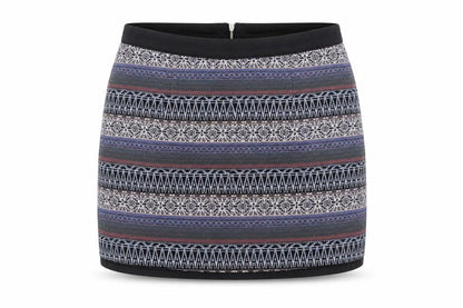 Lottie Women's Geometric Skirt, Size 14, Multicoloured