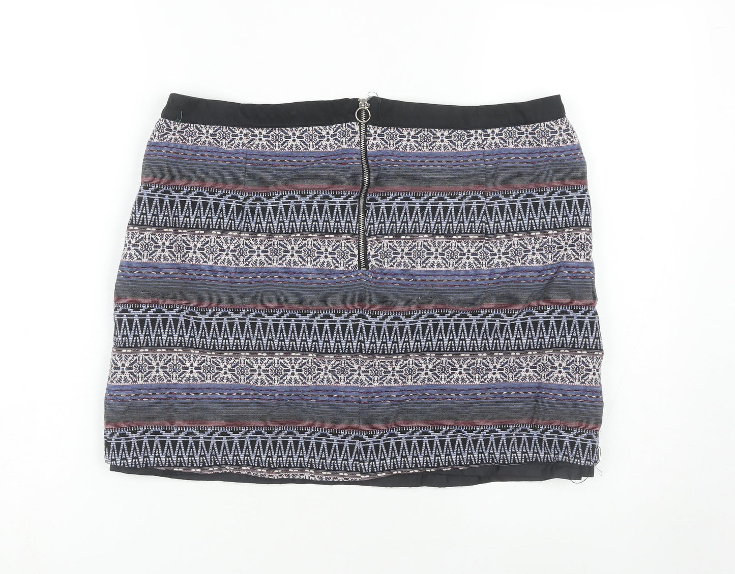 Lottie Women's Geometric Skirt, Size 14, Multicoloured