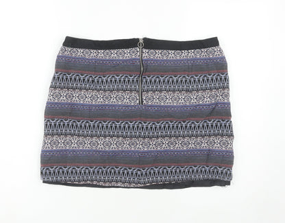 Lottie Women's Geometric Skirt, Size 14, Multicoloured