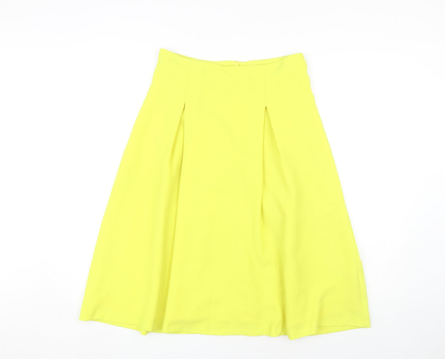 Miss Selfridge Women’s Yellow Zip Skirt Size 8