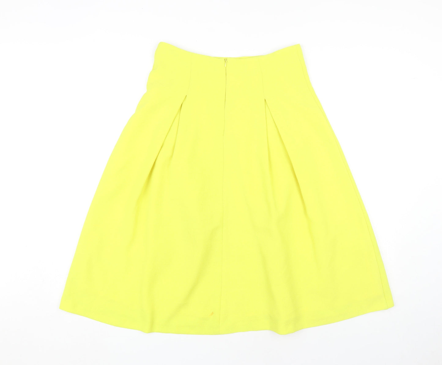 Miss Selfridge Women’s Yellow Zip Skirt Size 8
