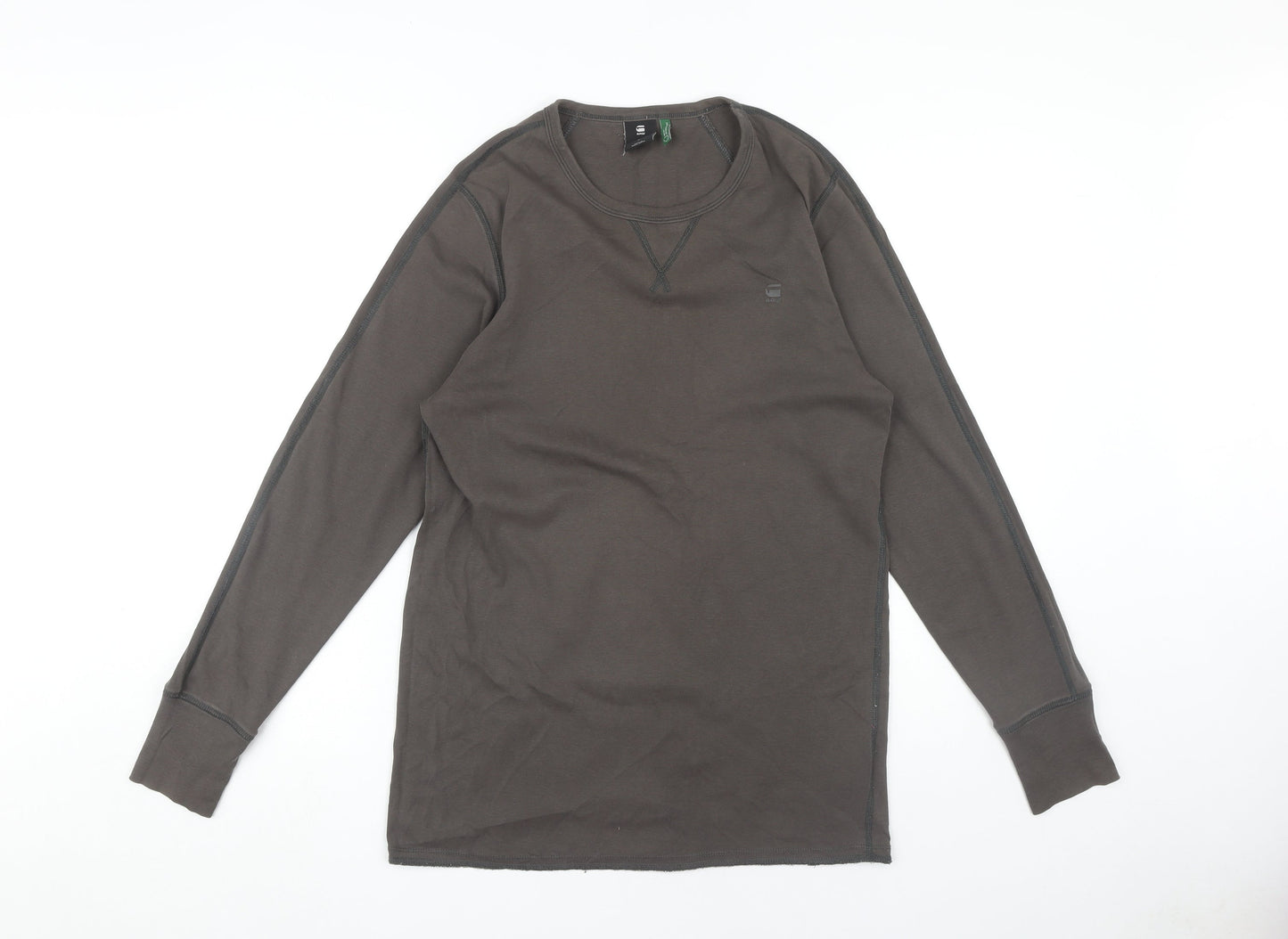 Mens UK Size L G-STAR RAW Brown  T-Shirt