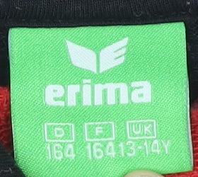 Erima Boys Red & Black Pullover Hoodie 13-14 Years