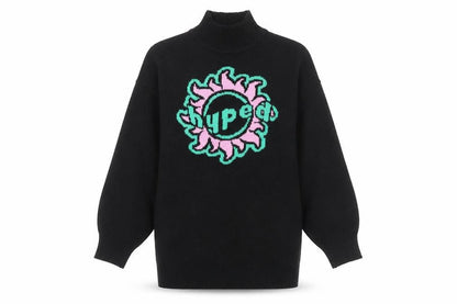 Womens UK Size XS H&M Black Pullover Jumper