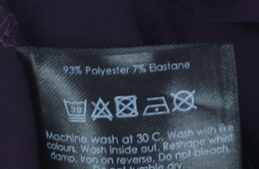 Womens UK Size 26/28 Roman Purple Basic Blouse