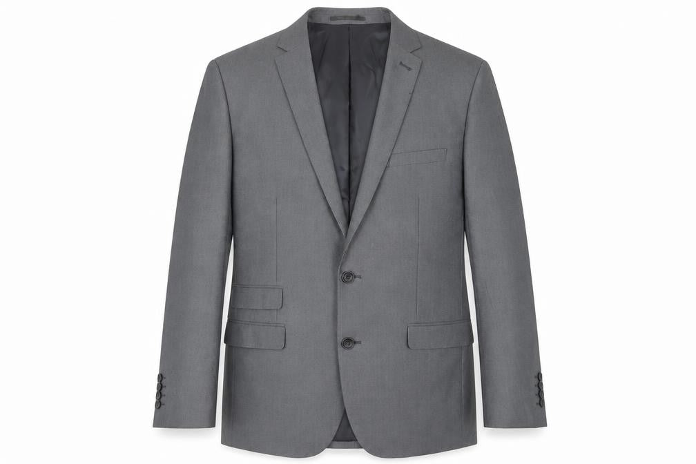 Mens UK Size 42 Fellini Regular Grey Suit Jacket