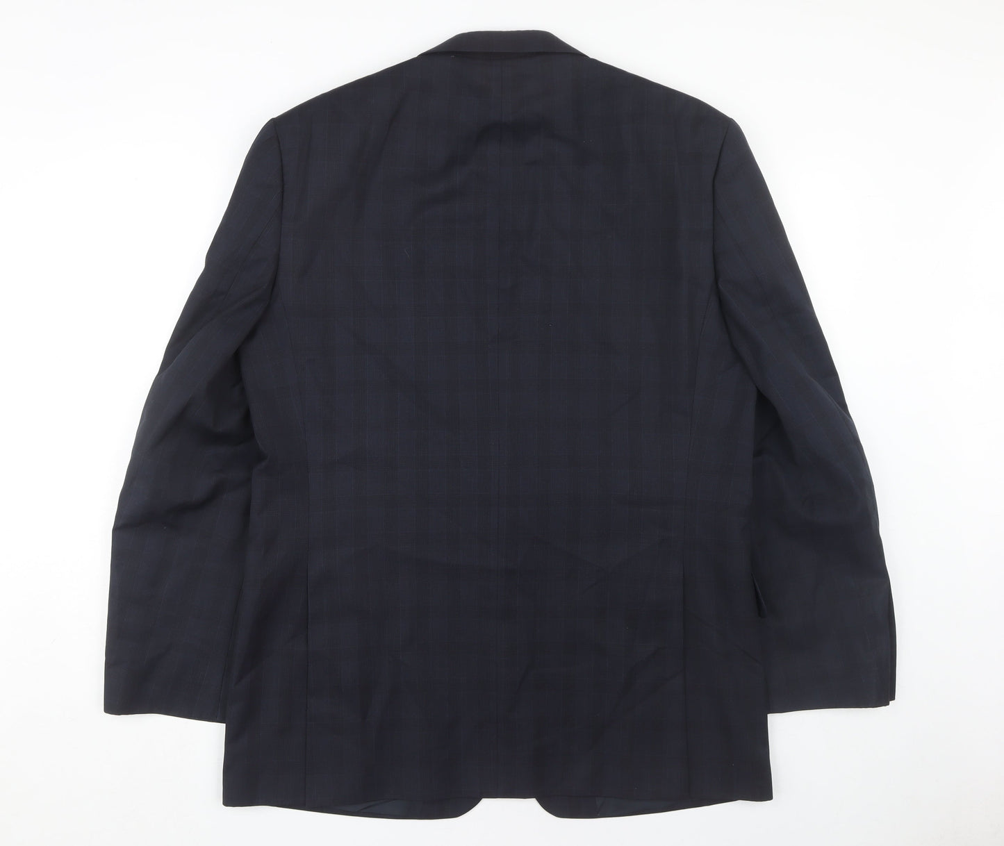 Daniel Hechter Men's Blue Check Blazer, 42