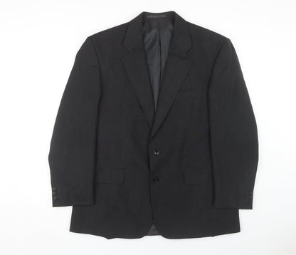 Simon Taylor Men’s Black Suit Jacket 42 Short