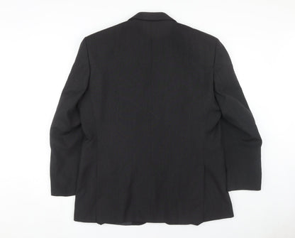 Simon Taylor Men’s Black Suit Jacket 42 Short