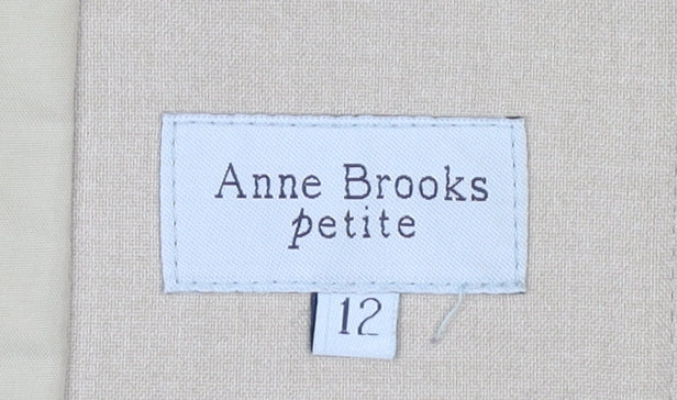 Womens UK Size 12 Anne Brooks Beige