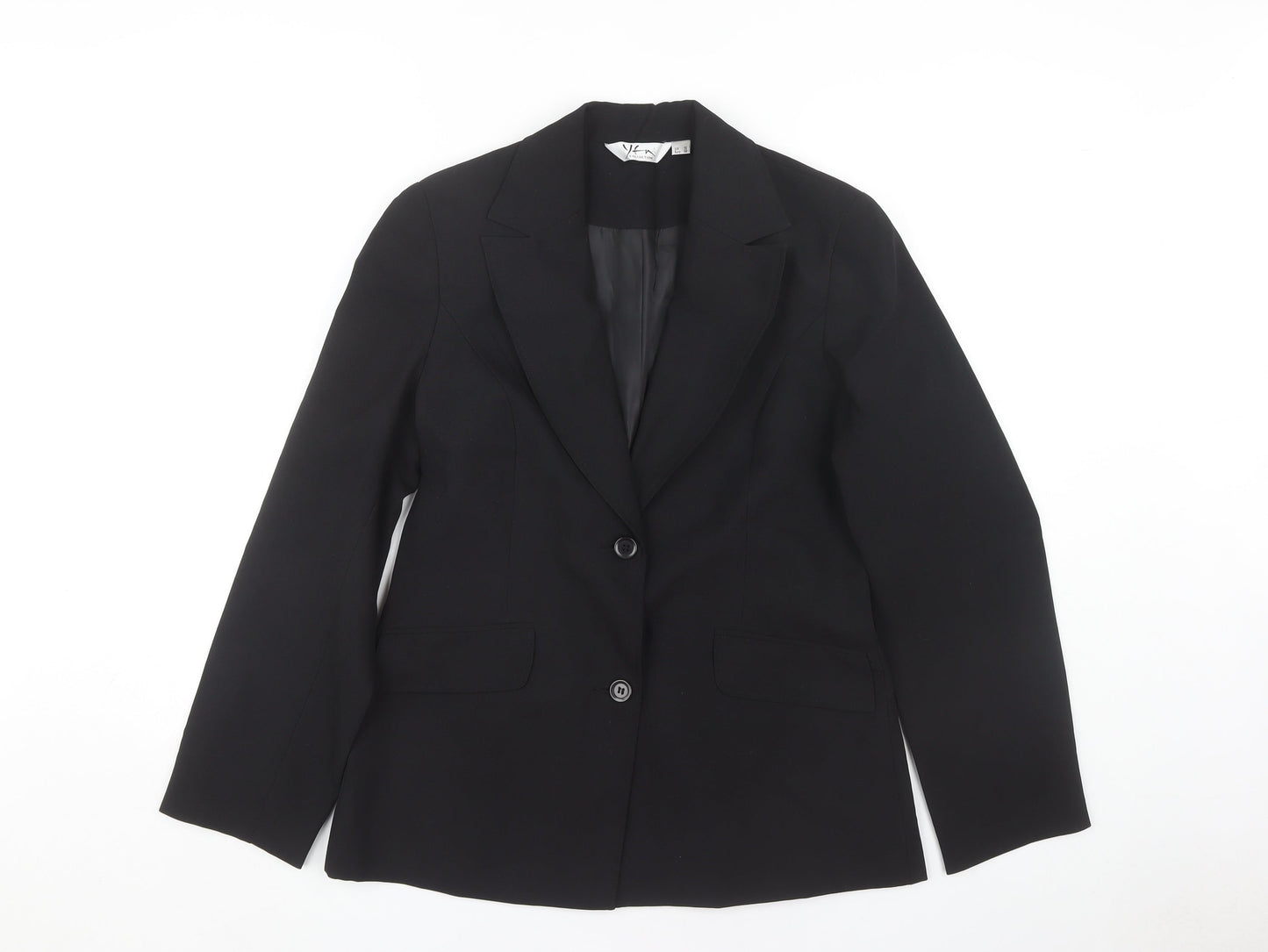 YFN Collection Women’s Black Blazer Size 12 Lined