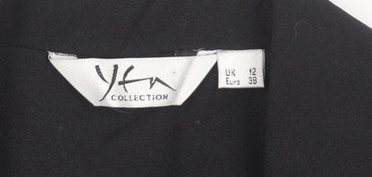 YFN Collection Women’s Black Blazer Size 12 Lined