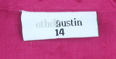 Ethel Austin Women's Pink Dress Size 14
