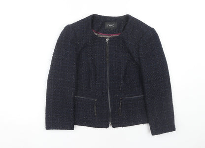 Womens UK Size  NEXT Blue Basic Jacket