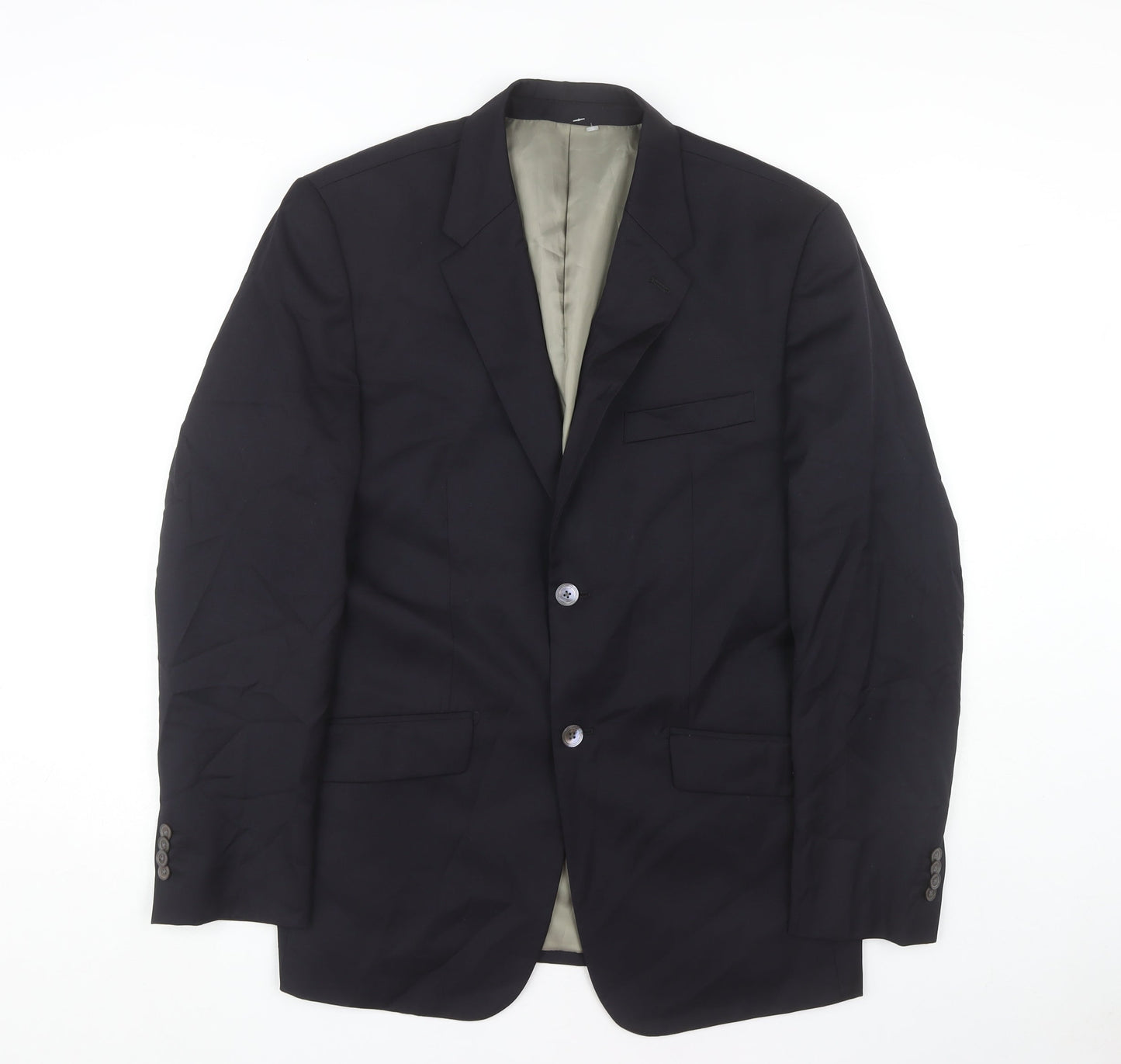 Richards Jackets Men's Blue 40 Regular Fit Suit Jacket