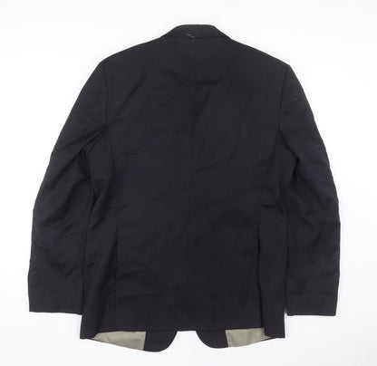 Richards Jackets Men's Blue 40 Regular Fit Suit Jacket