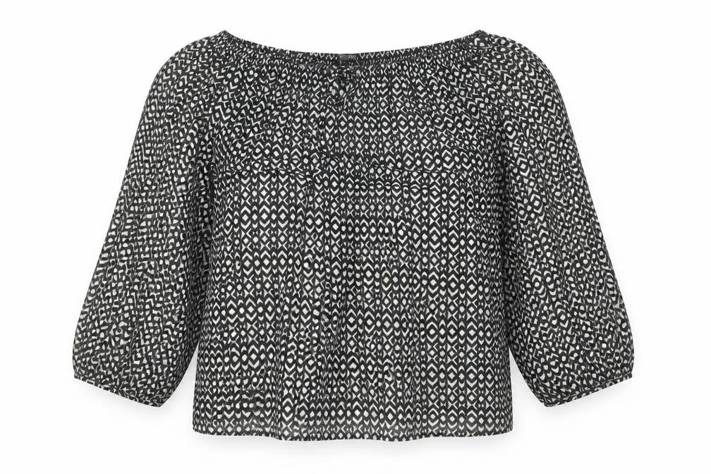 Womens UK Size 14 NEXT Multicoloured Basic Blouse