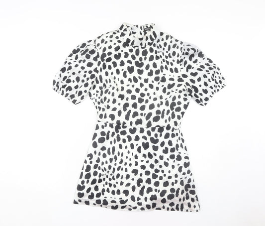 Nasty Gal Women's Multicoloured Animal Print Dress