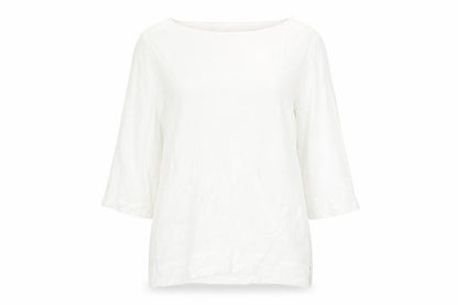 Womens UK Size 10 H&M White Tunic T-Shirt