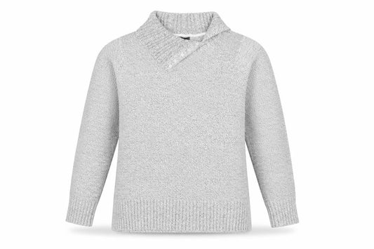 Womens UK Size L BM Collection Grey Pullover Jumper