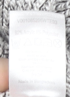 Womens UK Size L BM Collection Grey Pullover Jumper