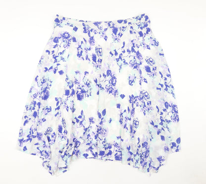 David Emanuel Women's Floral A-Line Skirt, Size 20