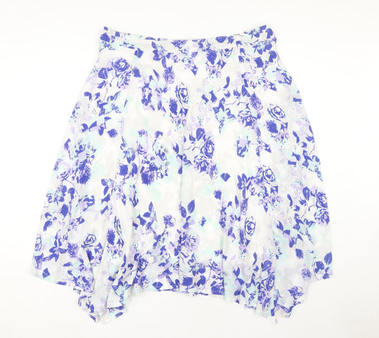 David Emanuel Women's Floral A-Line Skirt, Size 20