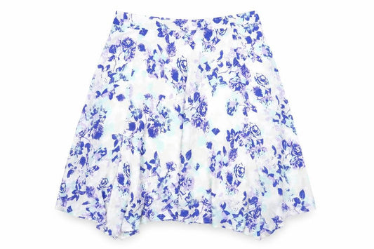 David Emanuel Women's Floral A-Line Skirt, Size 20