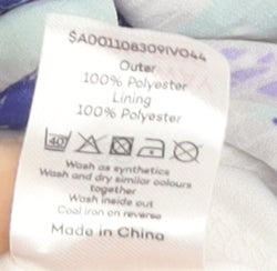 David Emanuel Women's Floral A-Line Skirt, Size 20