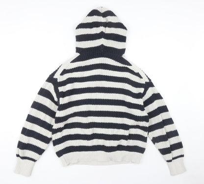 Womens UK Size M Zara Black Pullover Jumper
