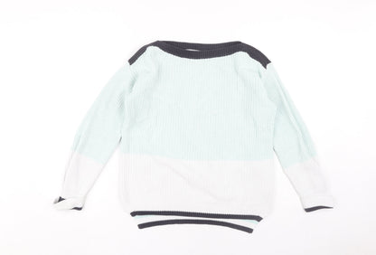 Womens UK Size S Marks and Spencer Multicoloured Pullover Jumper