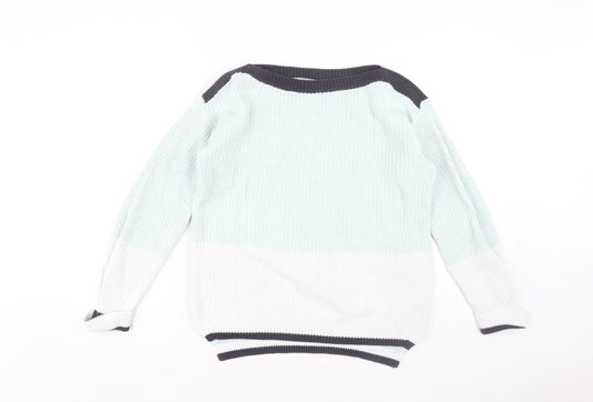 Womens UK Size S Marks and Spencer Multicoloured Pullover Jumper