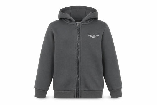 McKenzie Boys Grey Full Zip Hoodie 6-7 Years