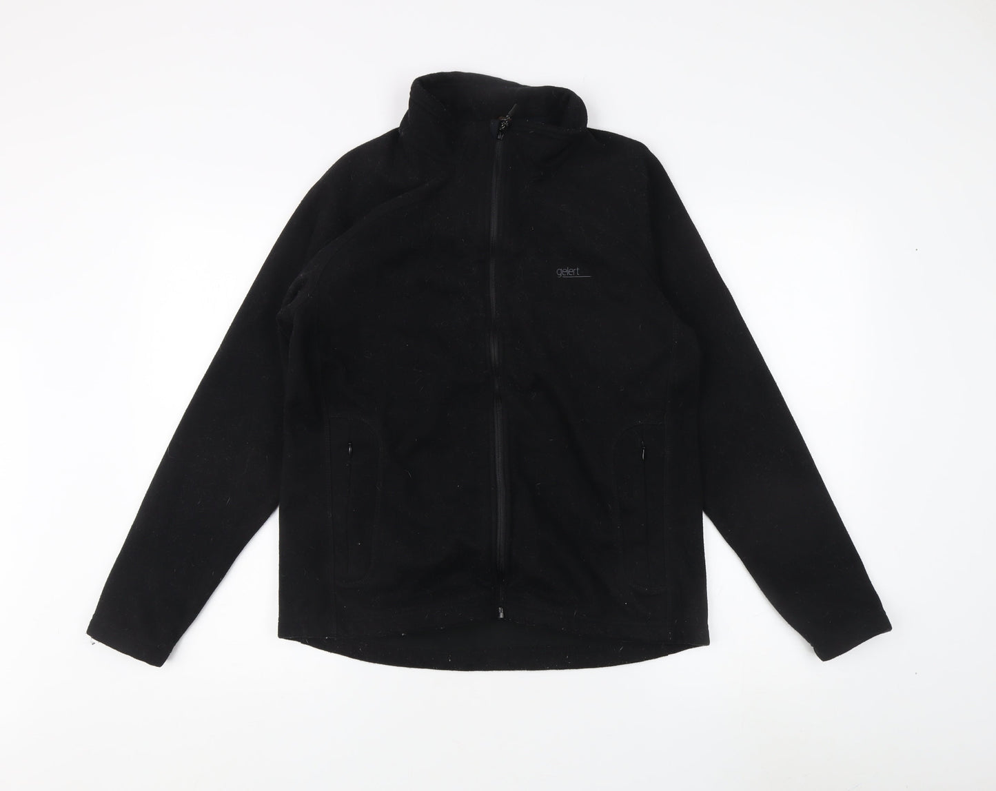 Gelert Unisex Adults Black Full Zip Jacket Size 12